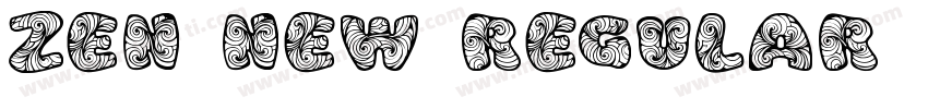 Zen New Regular字体转换